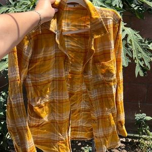 Yellow flannel